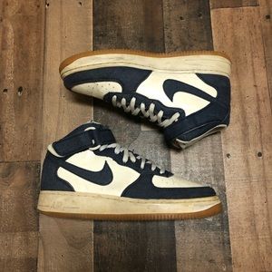 air force 1 mid denim